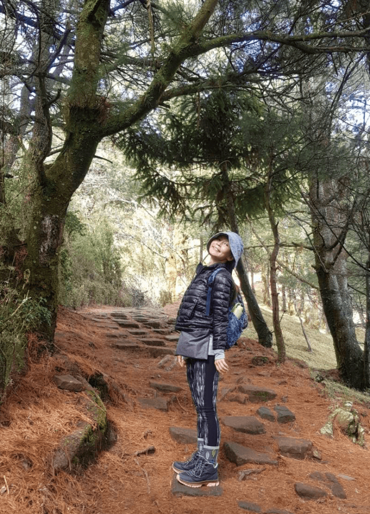 Pic of TingTing in the forest